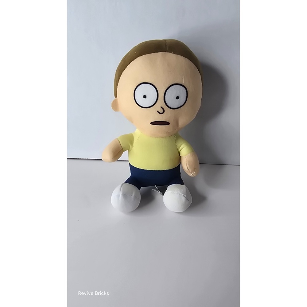 Rick and Morty Plush 10" MORTY 2018 Toy Factory Adult Swim!‎ Great Condition